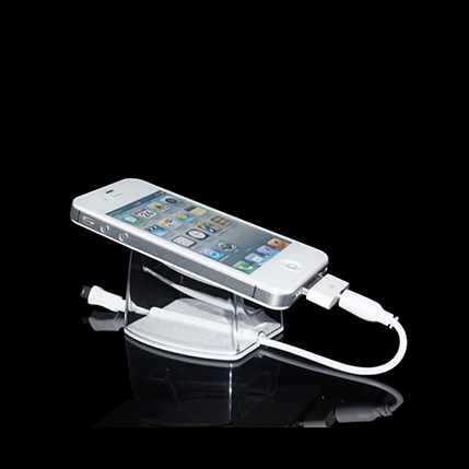 Acrylic Mobile Phone Security Display Holder For Retail Shop