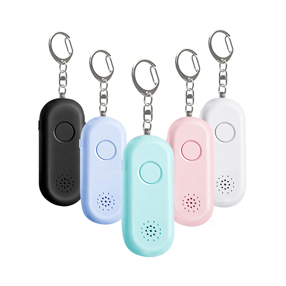 FC151H 130DB Rechargeable Persona Safety Alarm Keychain for Women with UVC Sterilizer
